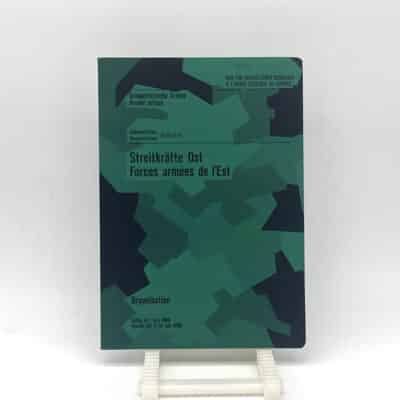 Reglement/Dokumentation Streitkräfte Ost | Fabulafero - Antiquitäten und Einzigartiges Reglement/Dokumentation Streitkräfte Ost