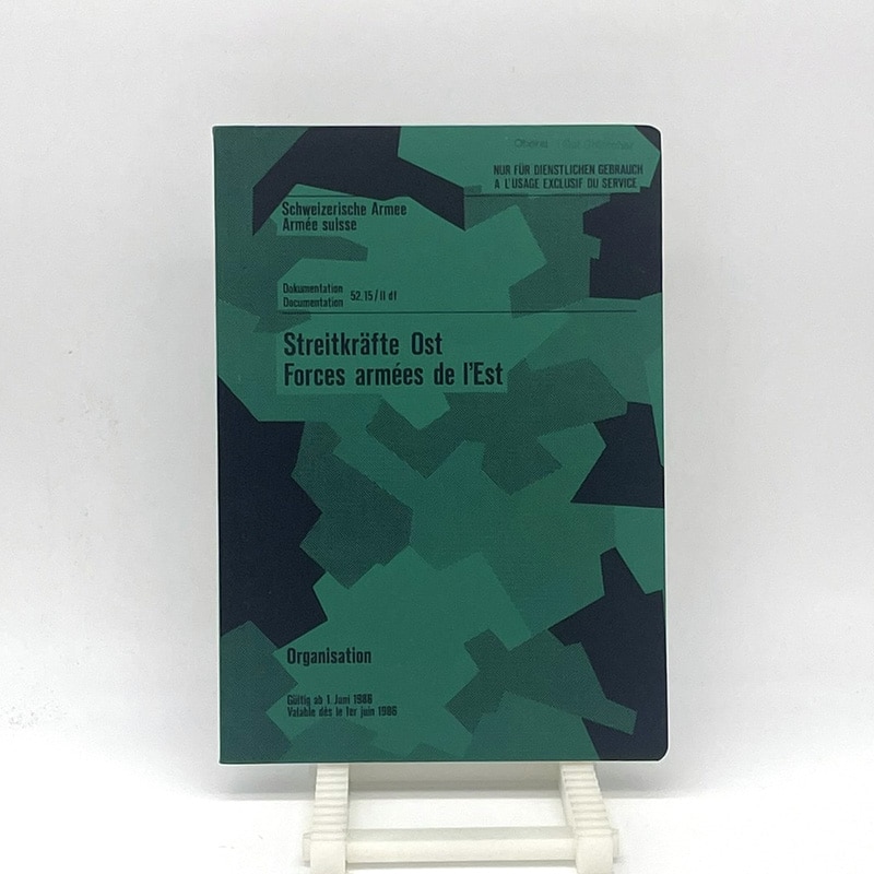 Reglement/Dokumentation Streitkräfte Ost | Fabulafero - Antiquitäten und Einzigartiges Reglement/Dokumentation Streitkräfte Ost