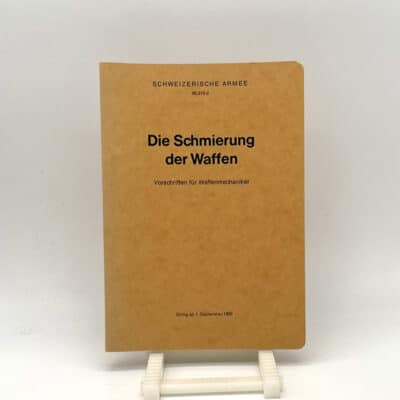 Reglement Die Schmierung der Waffen