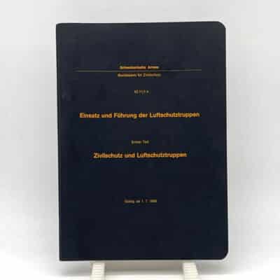 Reglement Einsatz und Führung der Luftschutztruppen