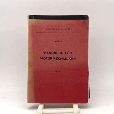 Reglement Handbuch für Motormechaniker 1956