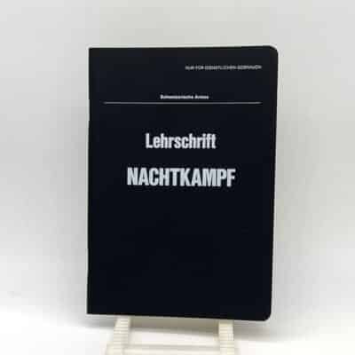 Lehrschrift Nachtkampf 1973