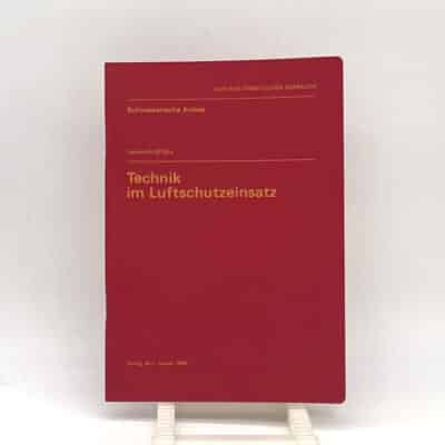 Reglement Technik im Luftschutzeinsatz