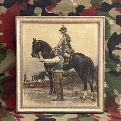 Kleines Bild Dragoner mit Bauer