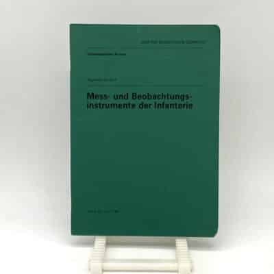 Reglement Mess- und Beobachtungsinstrumente der Infanterie