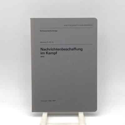 Merkblatt Nachrichtenbeschaffung im Kampf