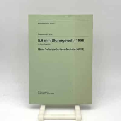 Reglement Das 5.6mm Sturmgewehr 1990 NGST