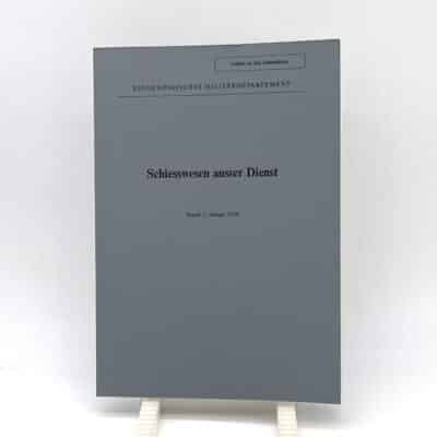 Verordnung Schiesswesen ausser Dienst 1974