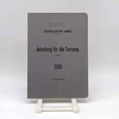 Reglement Anleitung für die Tarnung der Schweizer Armee