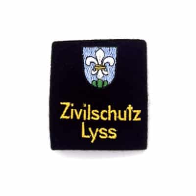 Achselschlaufe Zivilschutz der Gemeinde Lyss