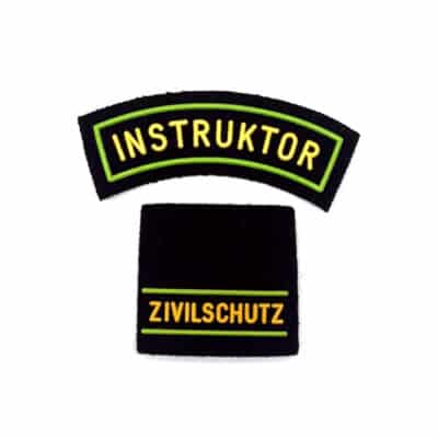 Zivilschutz-Set Achselschlaufe & Aufnäher