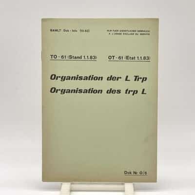 Dokumentation Organisation der Leichten Truppen