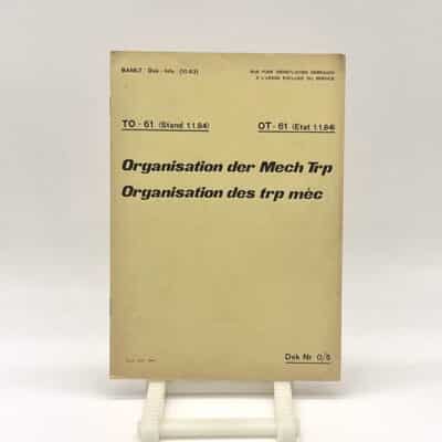 Dokumentation Organisation Mechanisierte Truppen