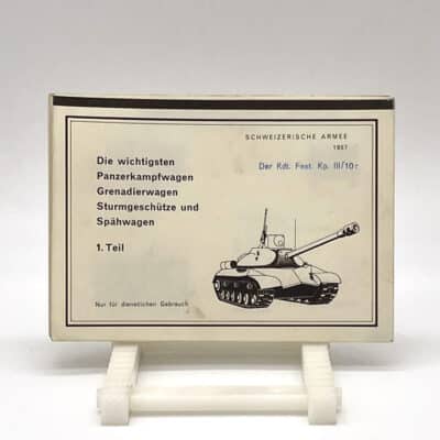 Kleines Merkblatt/Behelf Die wichtigsten Panzerkampfwagen Teil 1