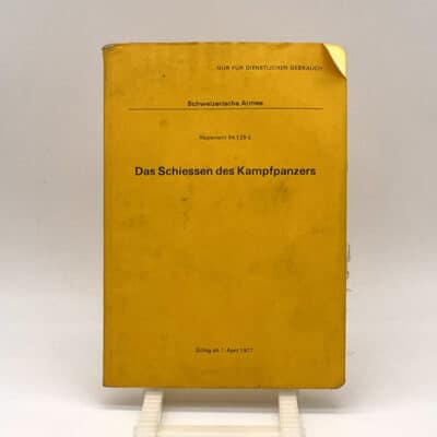 Reglement Das Schiessen des Kampfpanzers