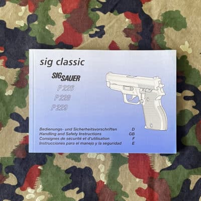 Originale Bedienungsanleitung SIG Sauer P226/228/229