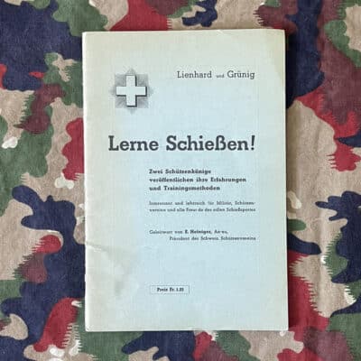 Alte Broschur Lerne Schiessen! 1936