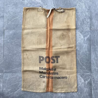 Alter Postsack Makulatur | Fabulafero - Antiquitäten und Einzigartiges Alter Postsack Makulatur
