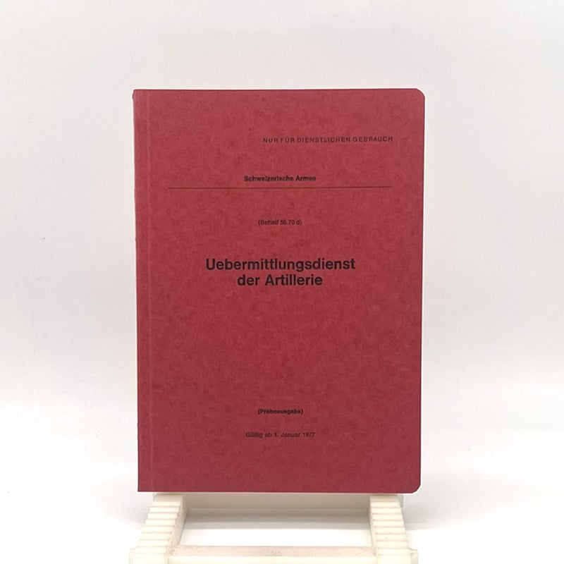 Behelf Übermittlungsdienst der Artillerie | Fabulafero - Antiquitäten und Einzigartiges Behelf Übermittlungsdienst der Artillerie